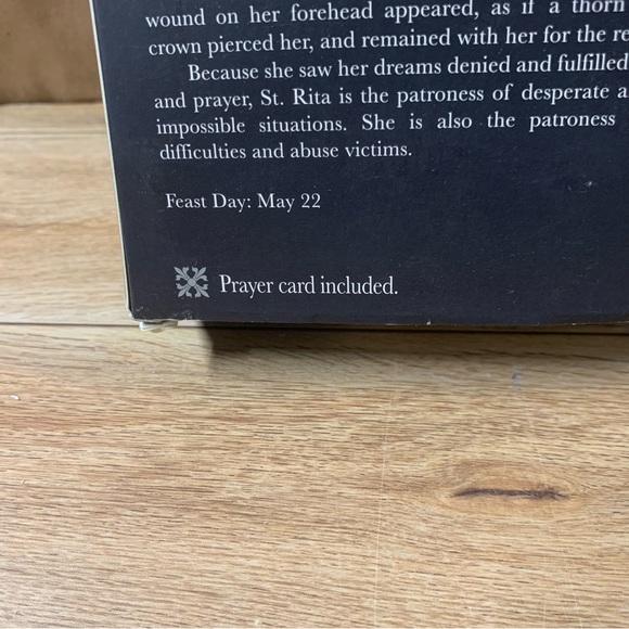 New! St Saint Rita Cascia Patroness Impossible Cases Abuse Marriage Difficulties - Picture 8 of 8